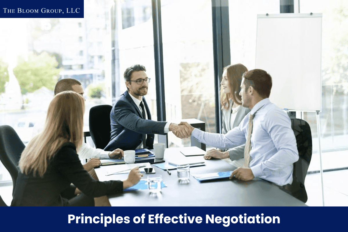 Principles of effective negotiation